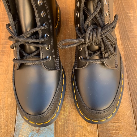 Dr. Martens 1460 Guard Panel Lace Up Boots - Picture 8 of 15
